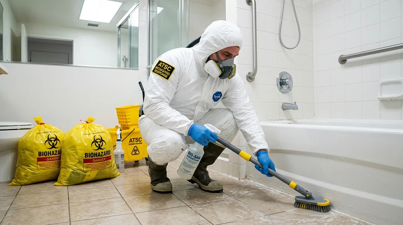 Decontamination equipment deployed for Blood Cleanup in The Hammocks